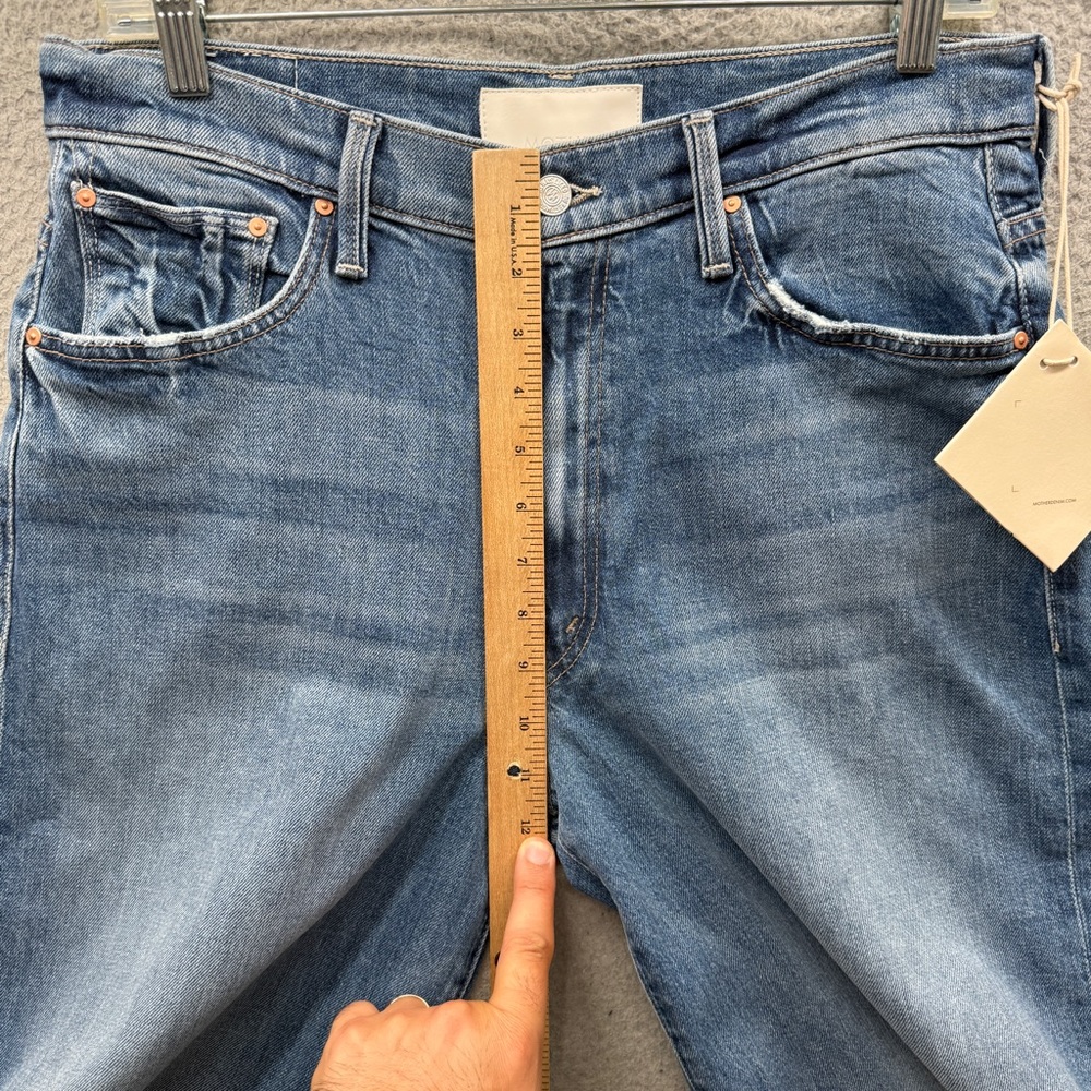 ❗️Sold❗️Mother Denim Jeans The DItcher Roller Zip Skimp Music Size 30 - Picture 8 of 16